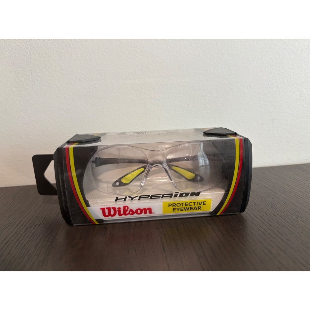 Wilson Hyperion Protective‎ Eyewear Unisex OSFM Clear Anti-Fog Lenses